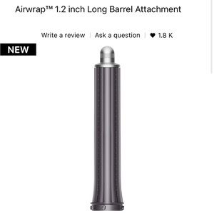 NEW Dyson Airwrap Complete New 1.2 inch LONG Barrel - Latest Design - Nickel